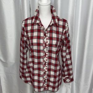 Talbots Button Down Blouse- Large